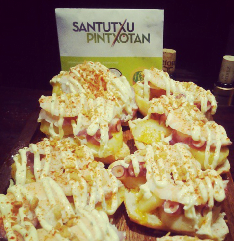 santutxu pintxotan