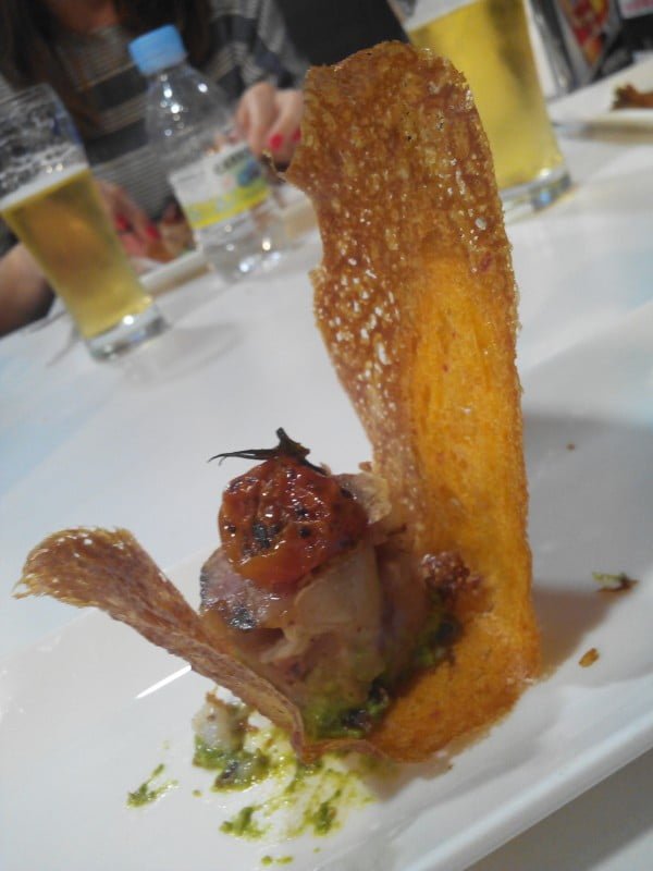 Pintxame "Peineta de Bárcenas"