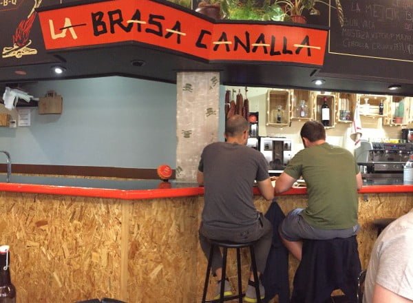 la brasa canalla, bilbao