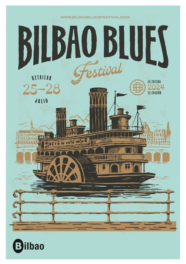 Cartel de Bilbao Blues Festival 2024