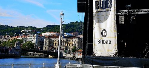 Escenario de Bilbao Blues Festival // Alma Botxera