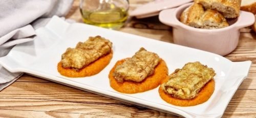 Pencas rellenas de pavo y queso // Ane Aranburu
